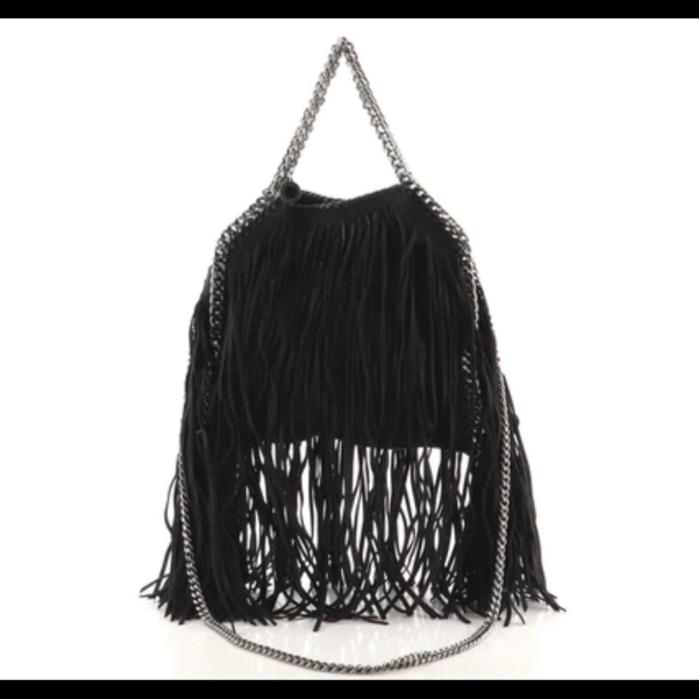 Rare Stella McCartney fringe black bag 🖤